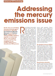 CORMETECH SCR Catalyst Addressing the Mercury Emissions Issue 