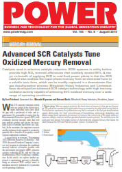 Advanced SCR Catalysts Tune Oxidized Mercury Removal