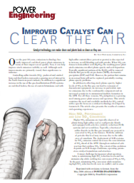 Improved SCR Catalyst Can Clear the Air 