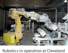 Robotics in operation at Cleveland